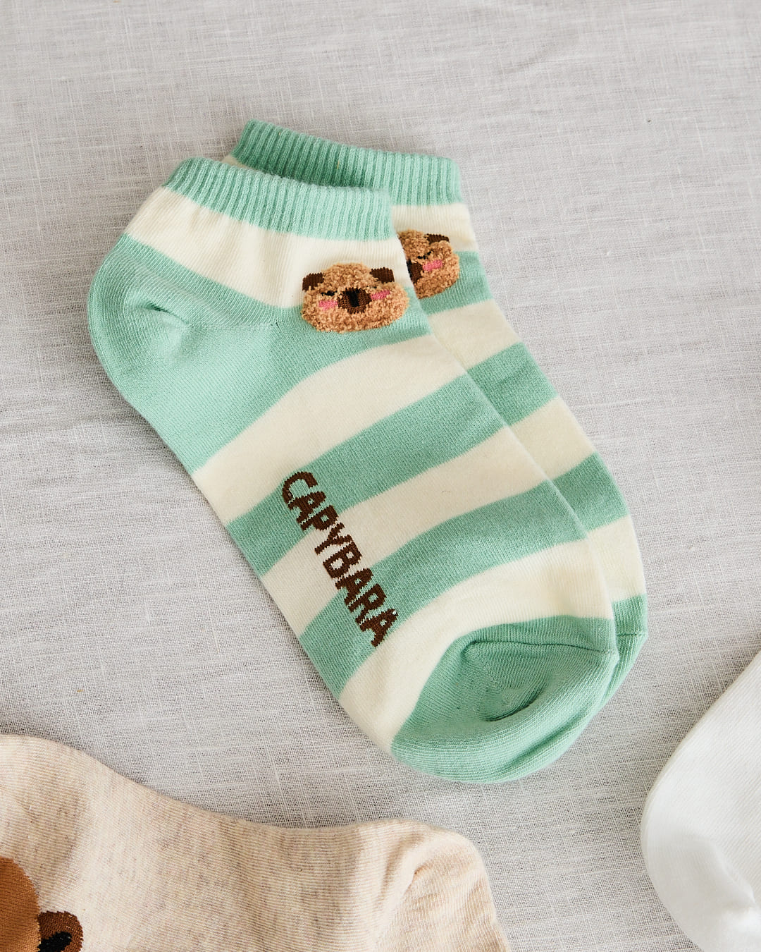 CHAUSSETTES CAPYBARA JAGEUN - BEIGE