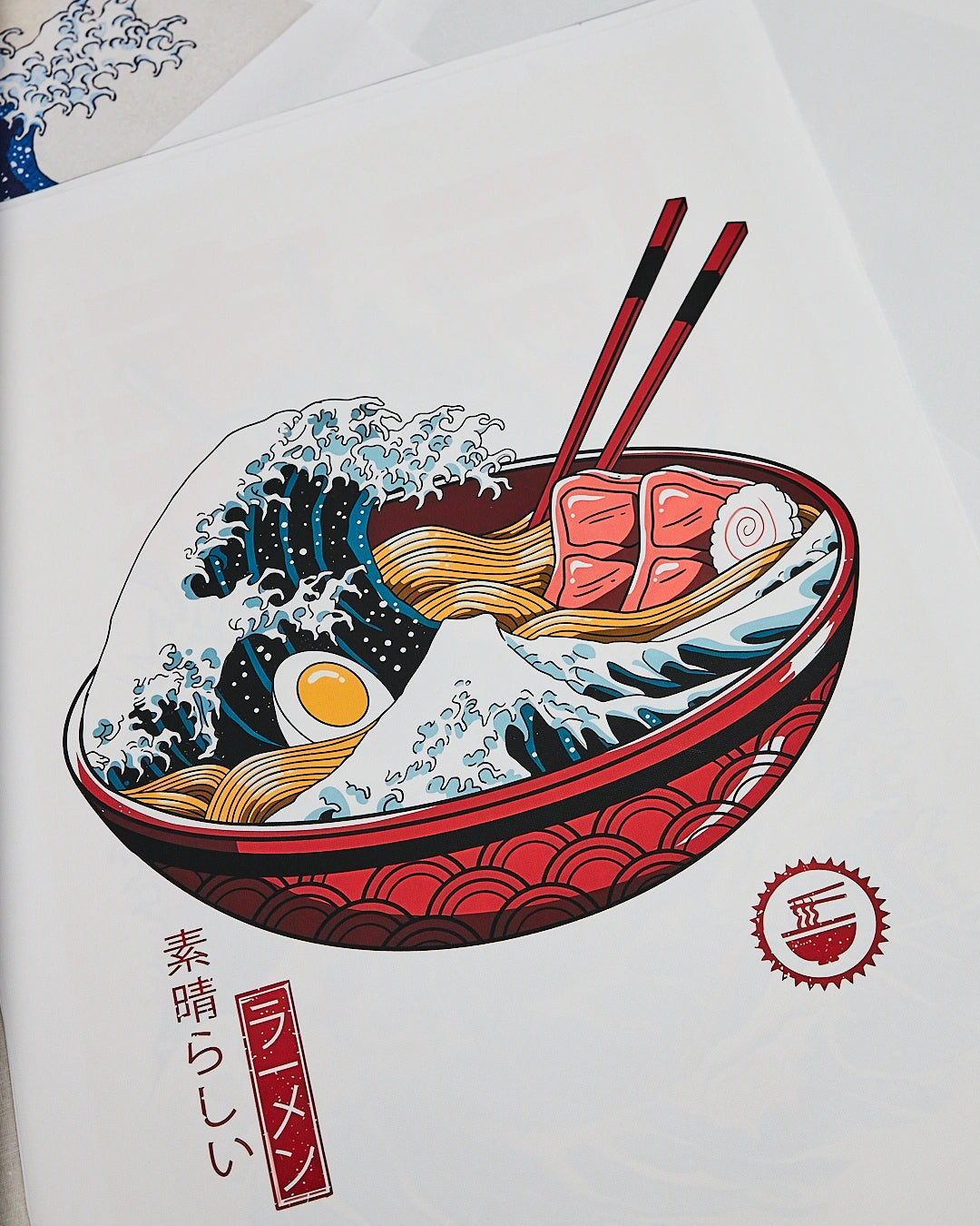 affiche hokusai