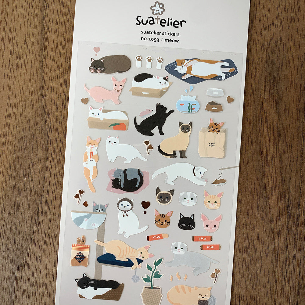 stickers chat suatelier