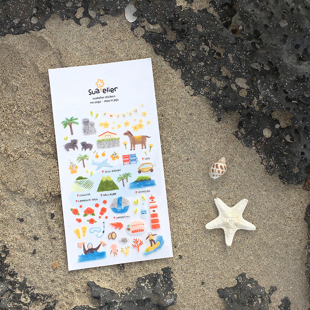 stickers corée du sud ile jeju