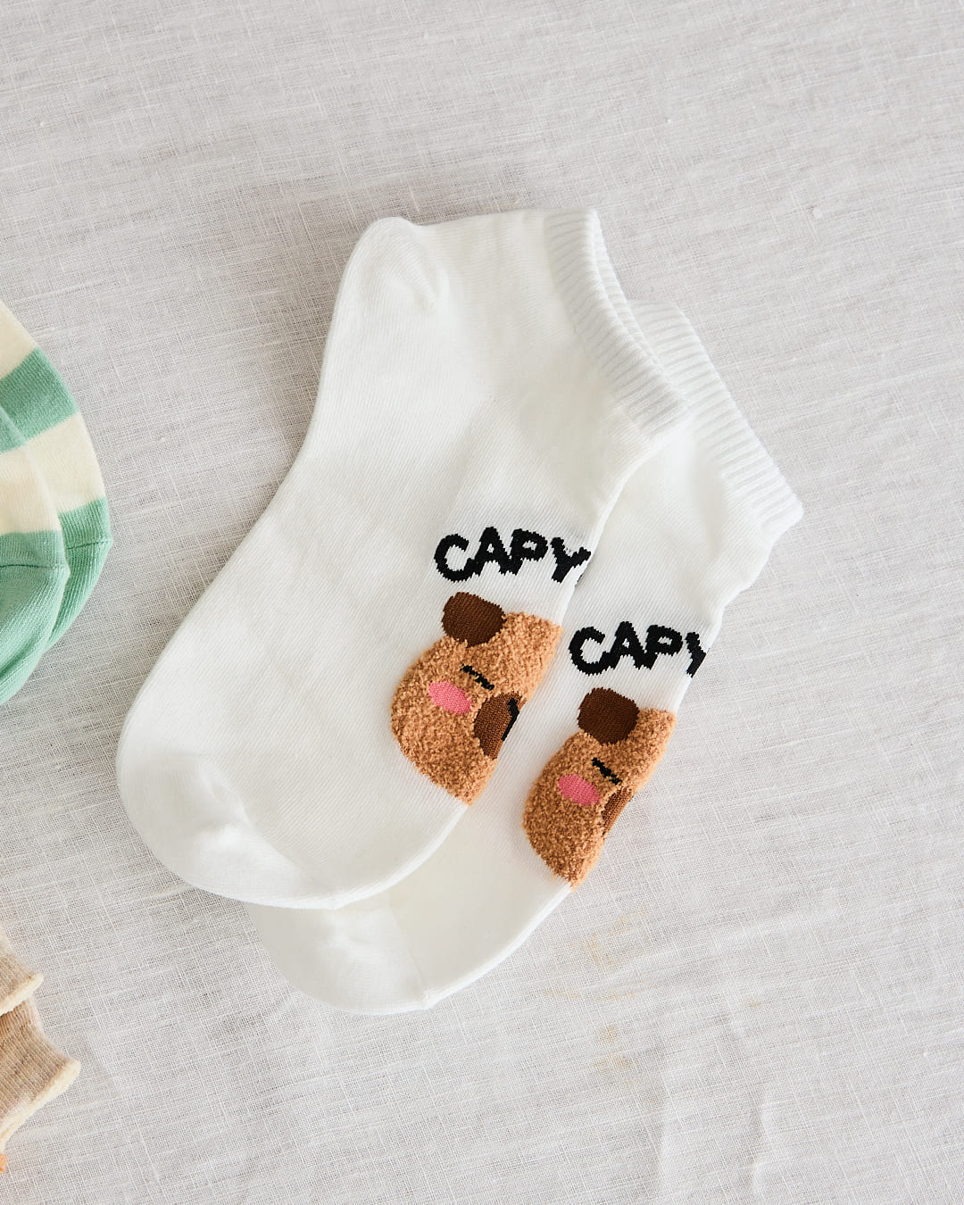 CHAUSSETTES CAPYBARA JAGEUN - RAYURES