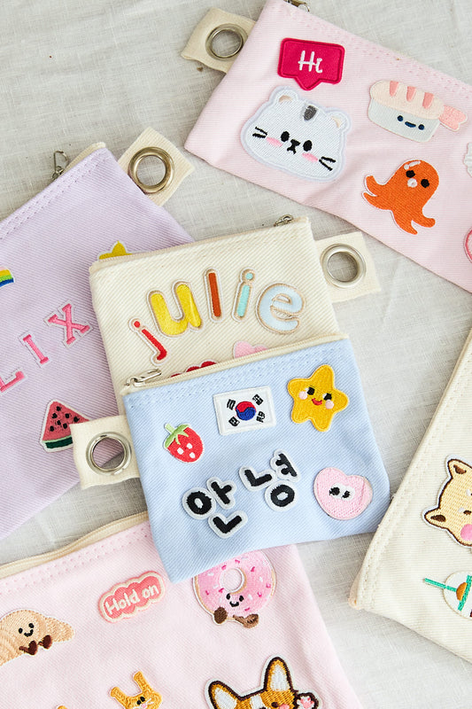 PETITE POCHETTE PERSONNALISABLE (11x7,5cm)