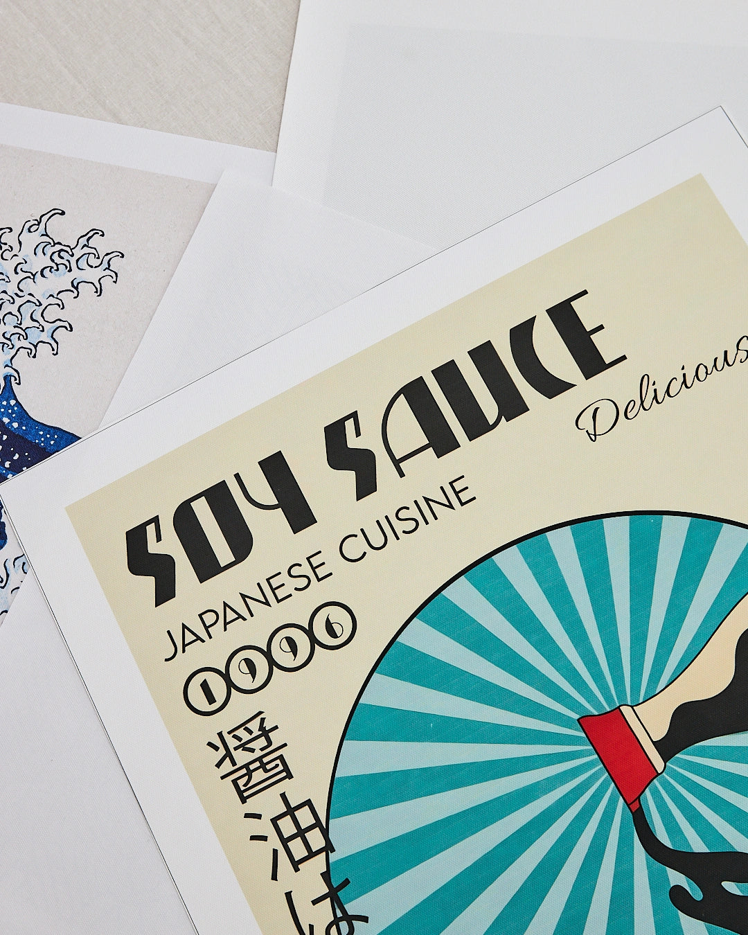 affiche sauce soja