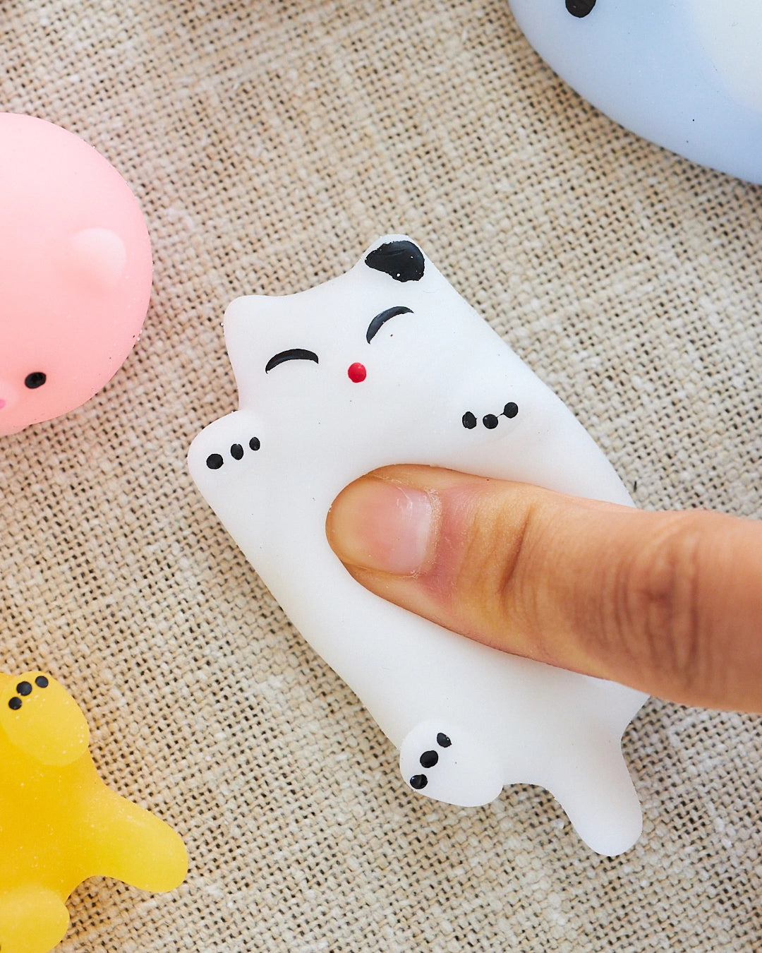 CHOUPIE CHAT BLANC SUR LE DOS