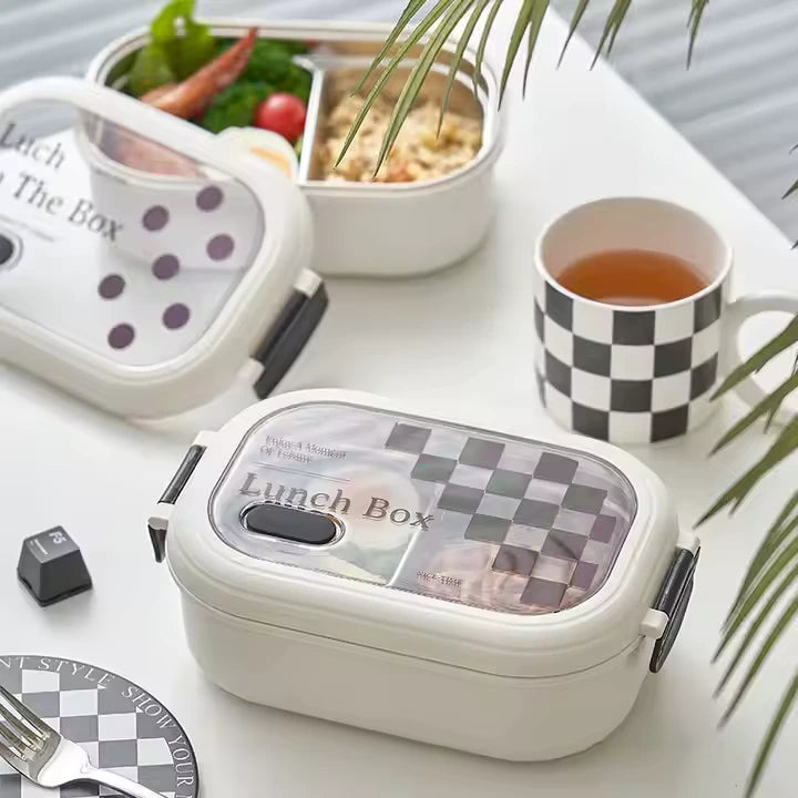 bento noir et blanc