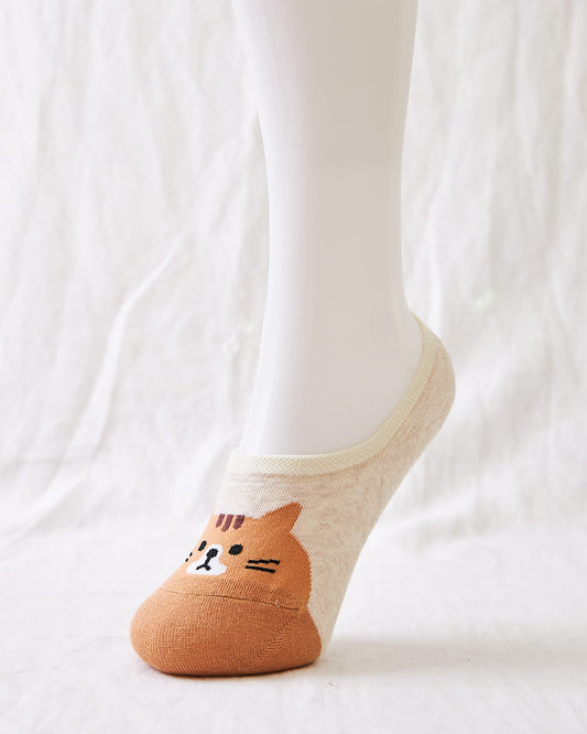 chaussettes douces chat