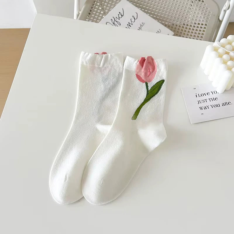 chaussettes hautes mignonnes
