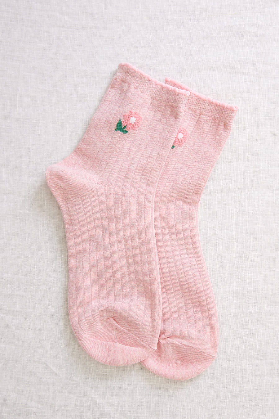 chaussette rose cute