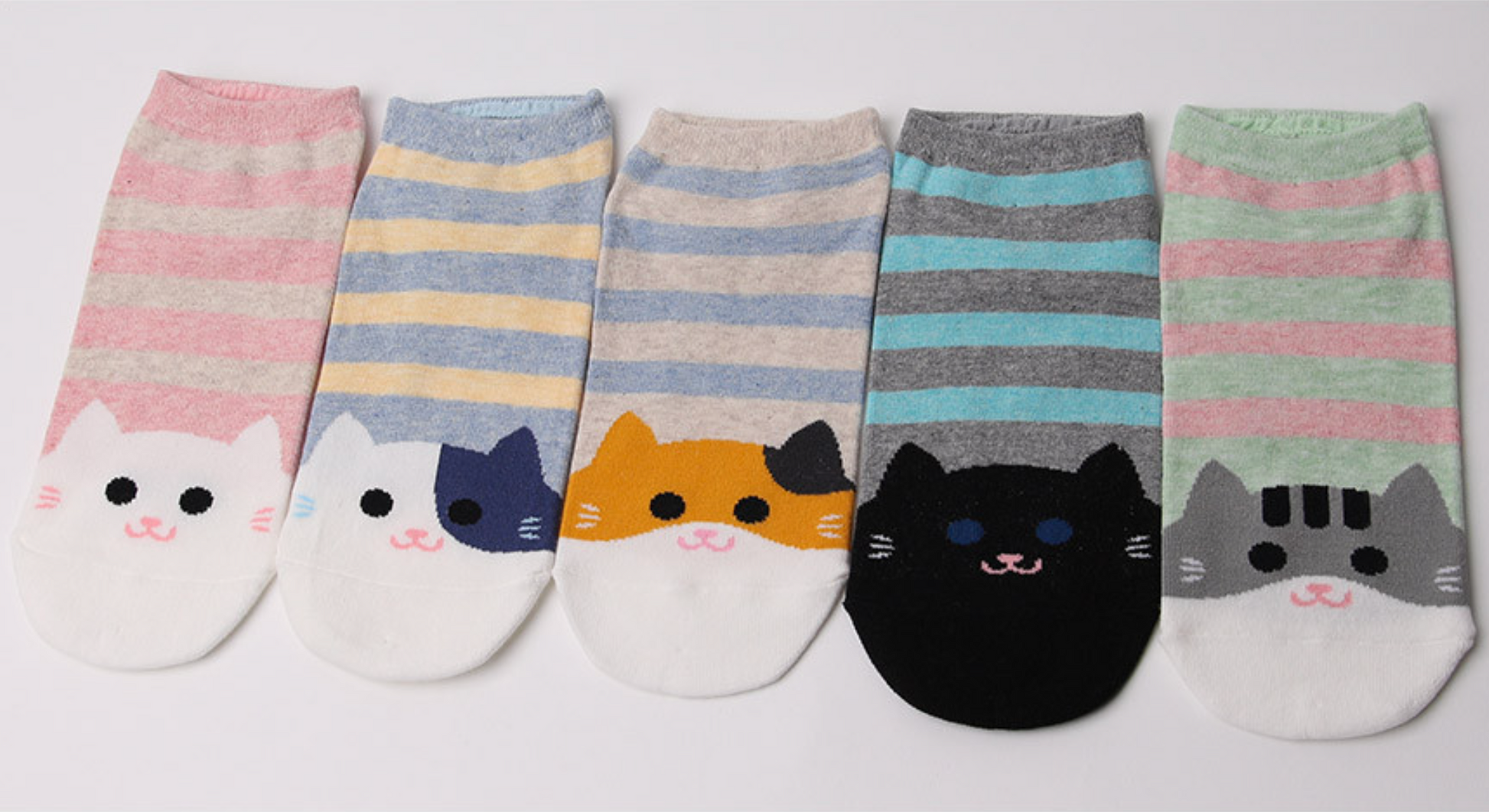 CHAUSSETTES COURTES CHAT