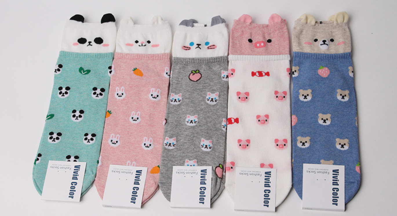 CHAUSSETTES HAUTES KAWAII - SEOUL STATION