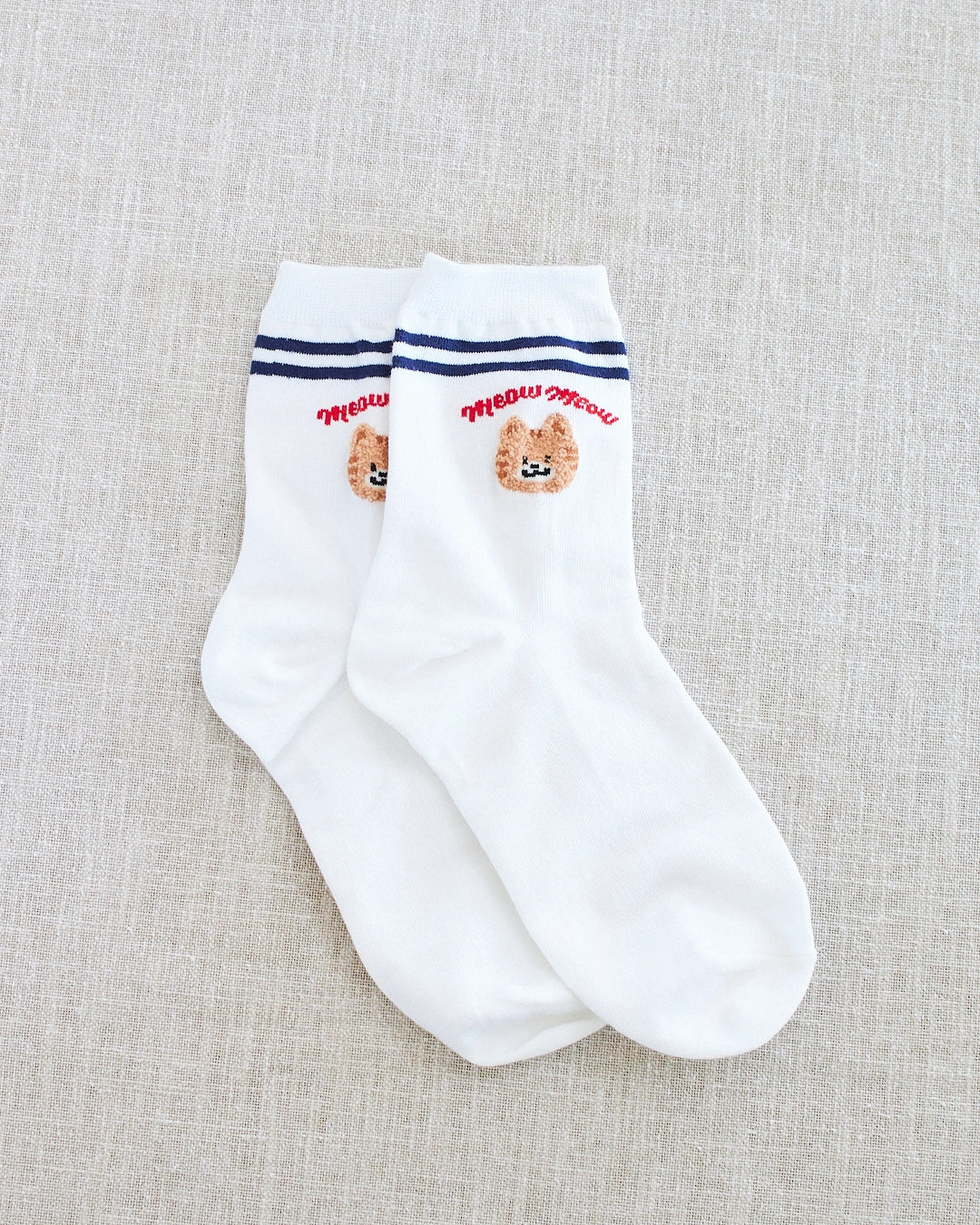 chaussettes coreennes meow meow