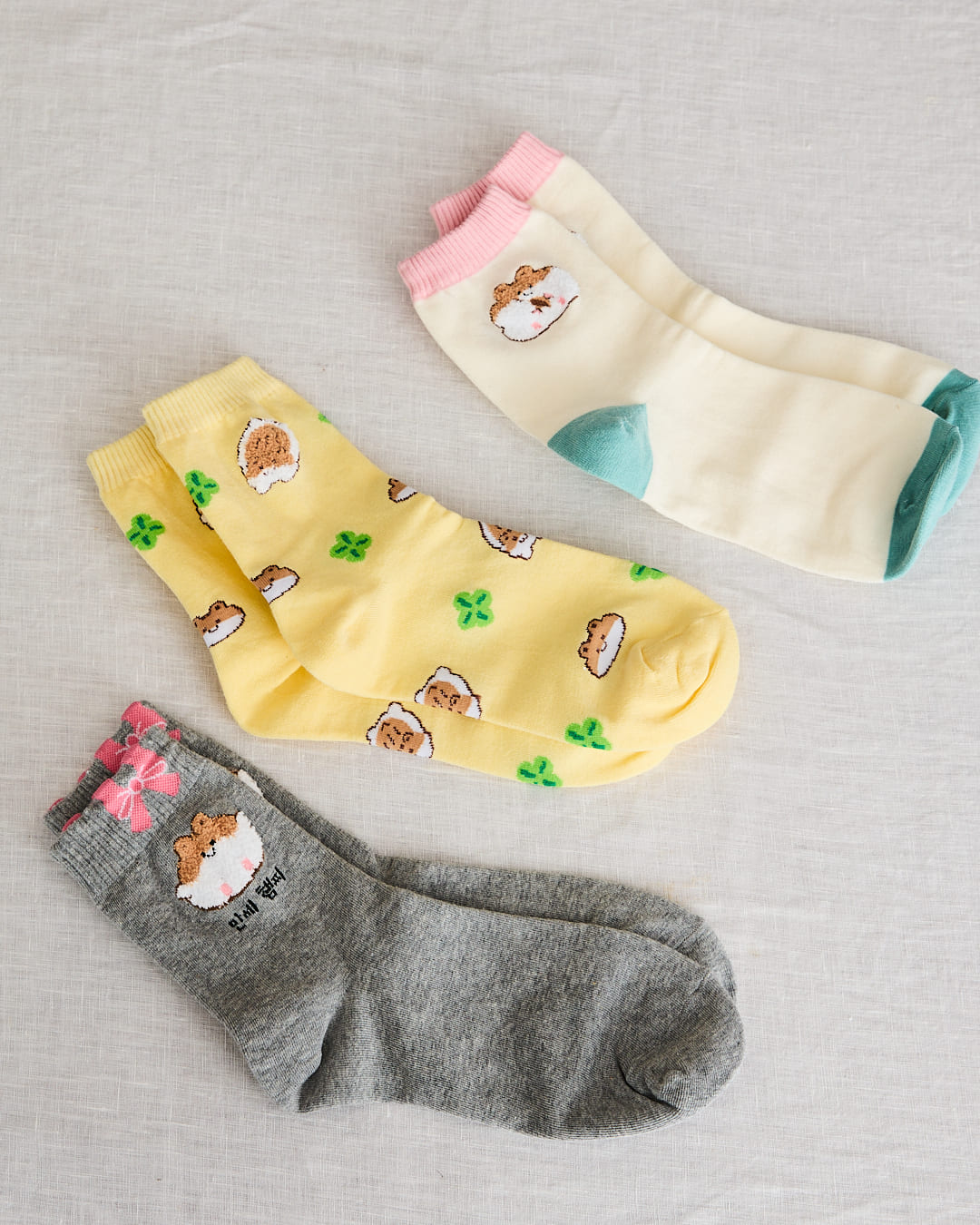 chaussettes hamster femme