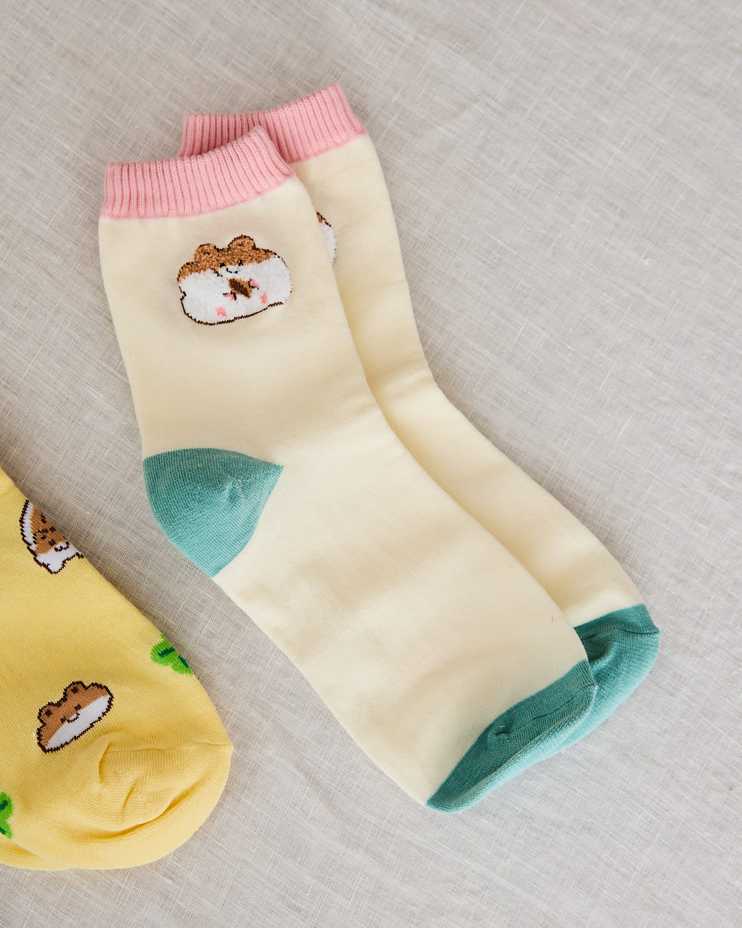 chaussettes hamster mignon