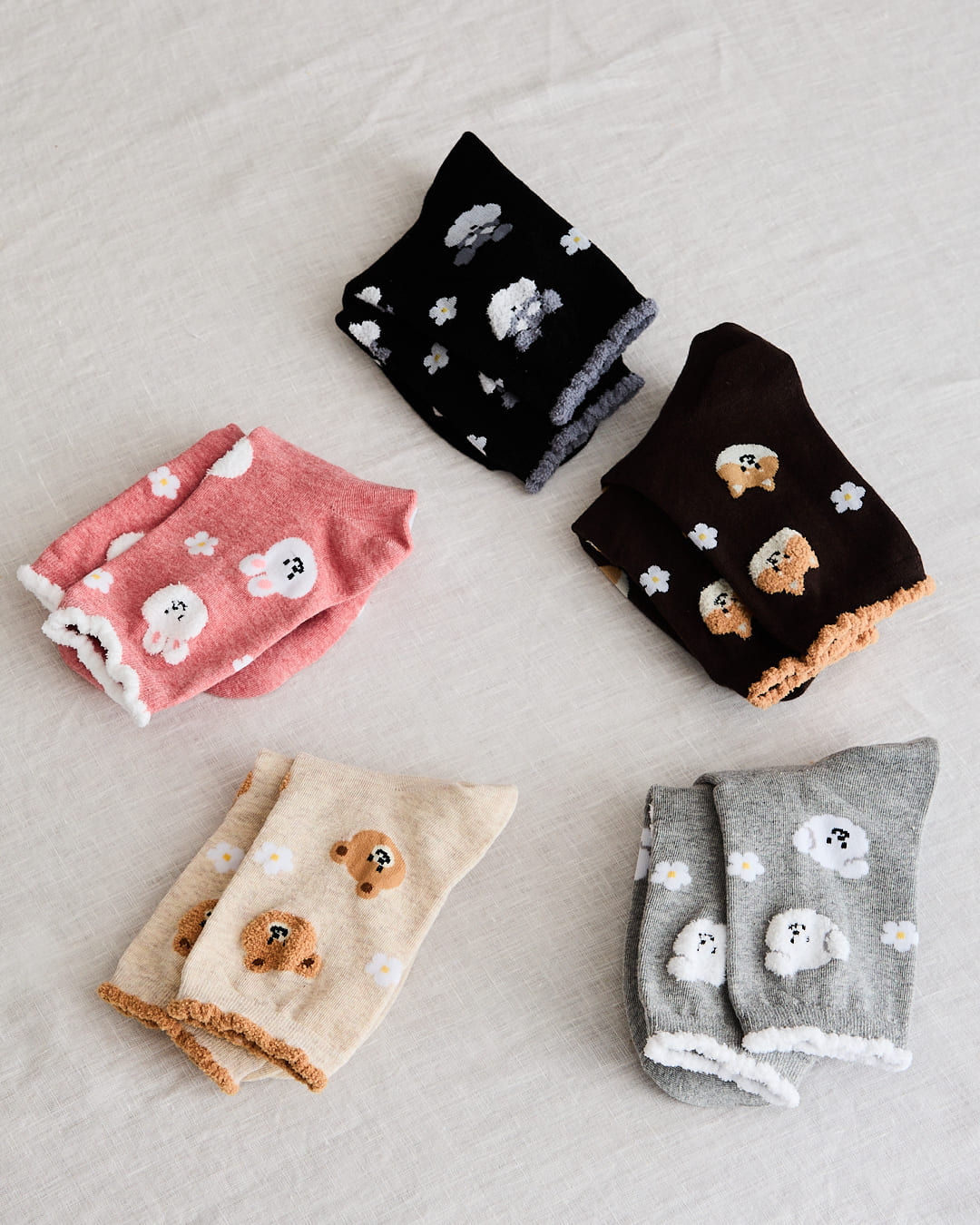 chaussettes jolies et resistantes