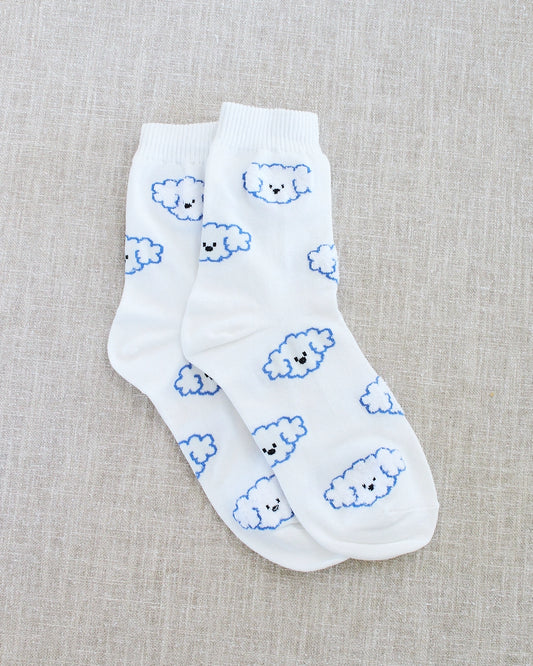 chaussettes nuage