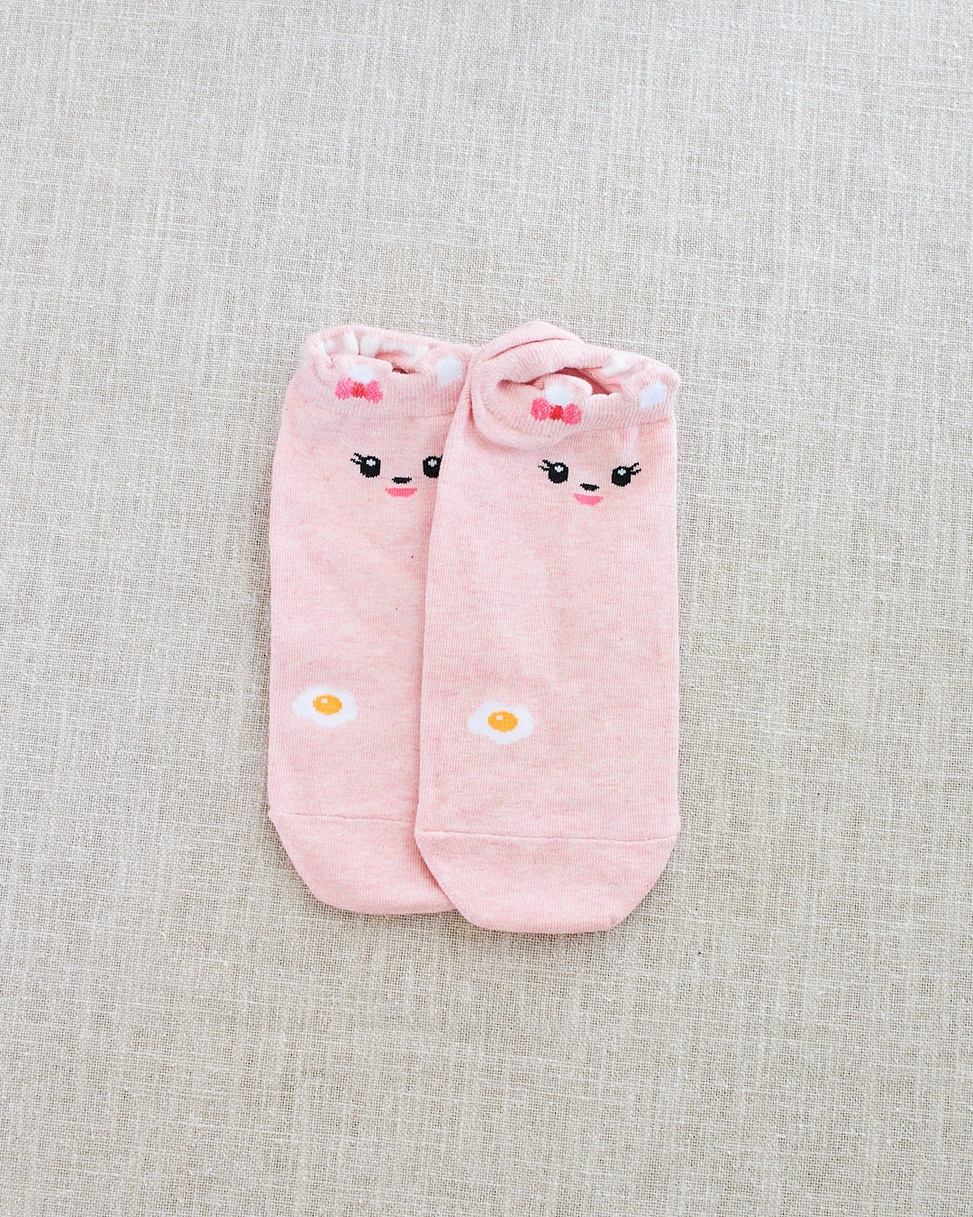 chaussettes souris rose