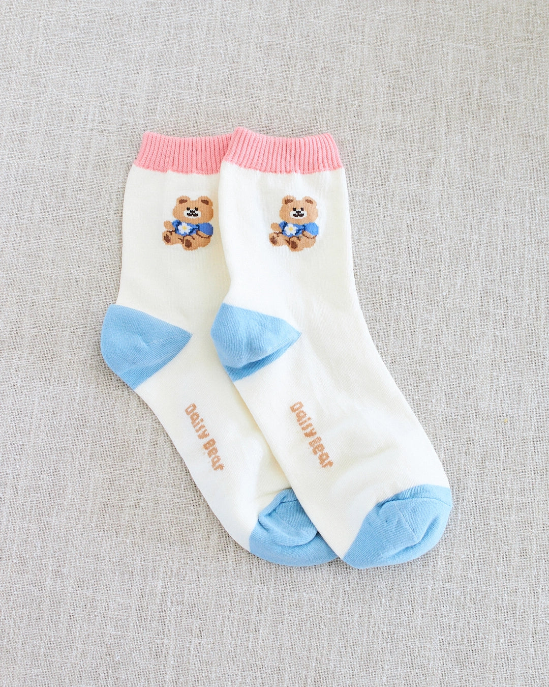 chaussettes teddy bear