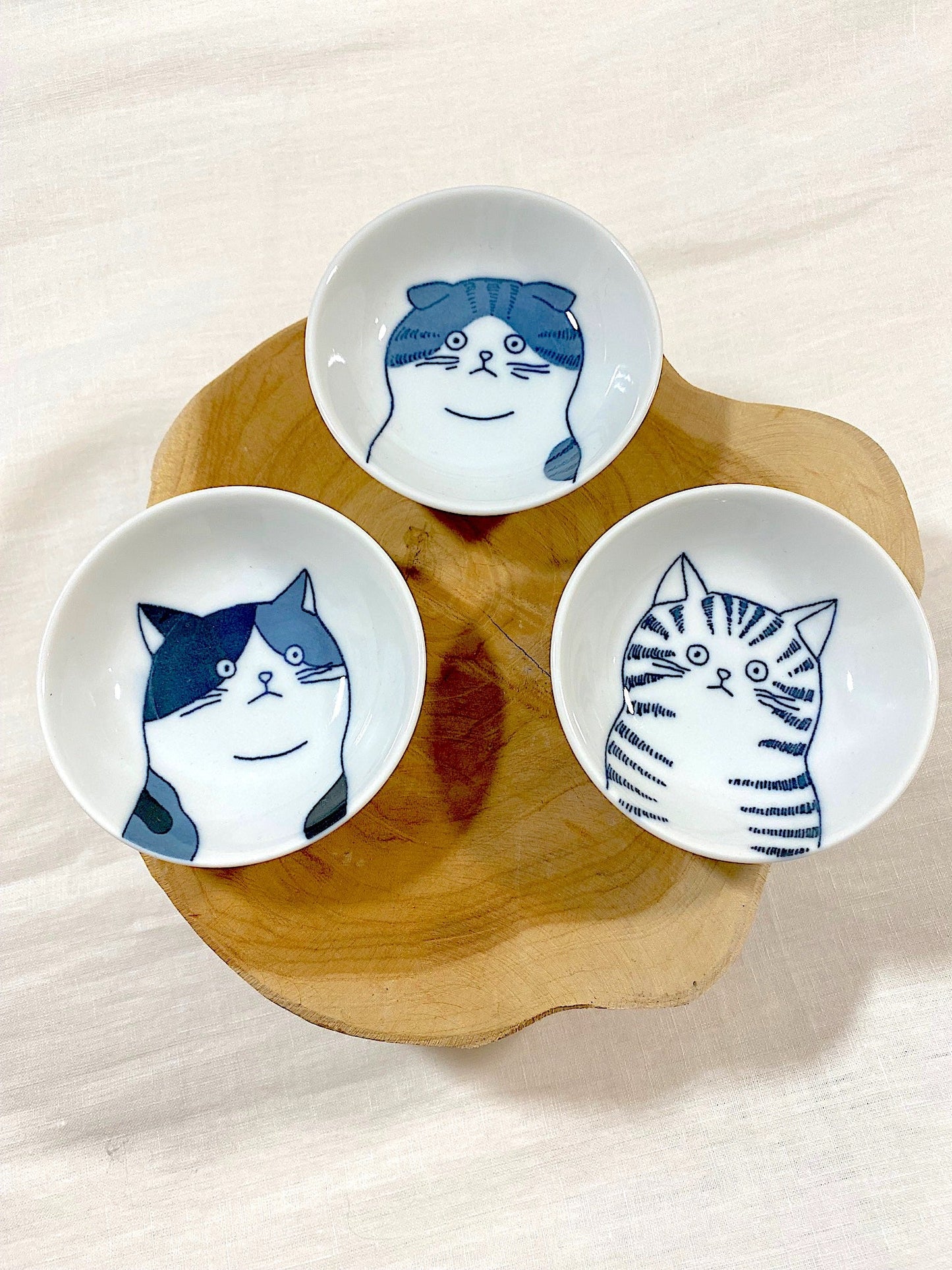 petits bols japonais chat