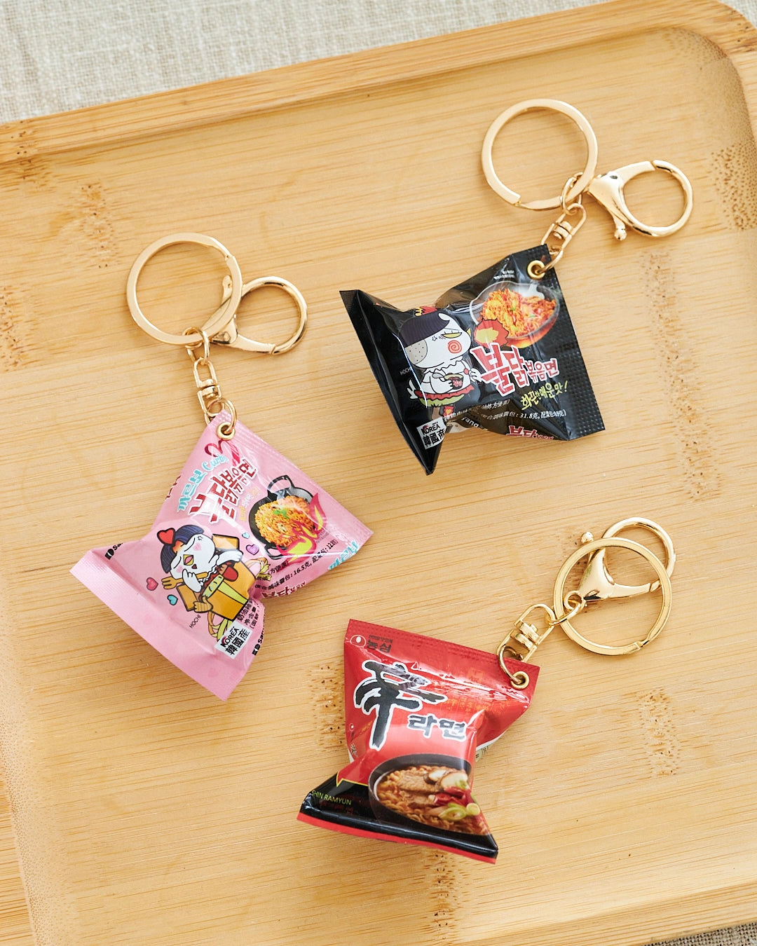 porte cles coreen ramen