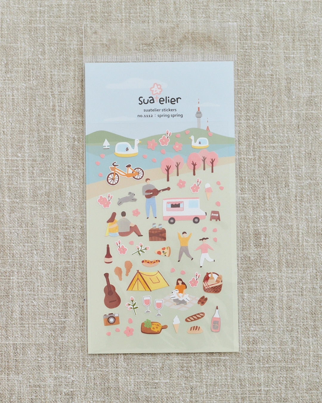 spring spring suatelier stickers