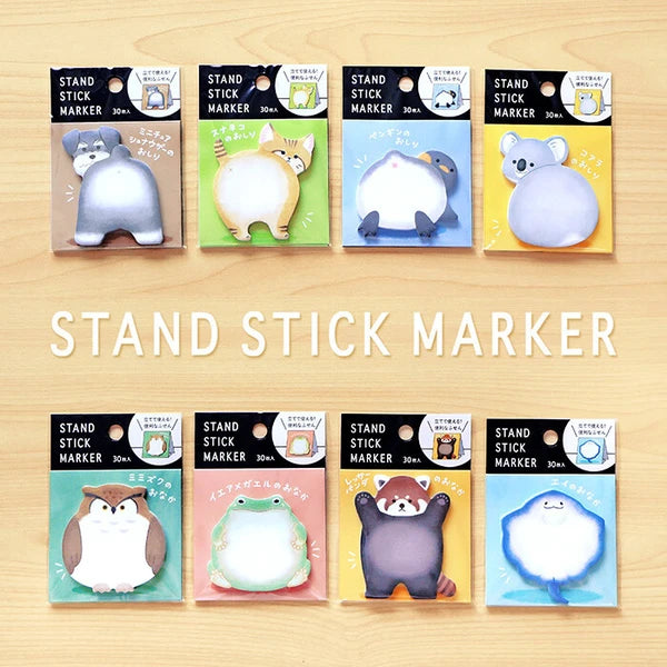 stickers bloc notes animaux