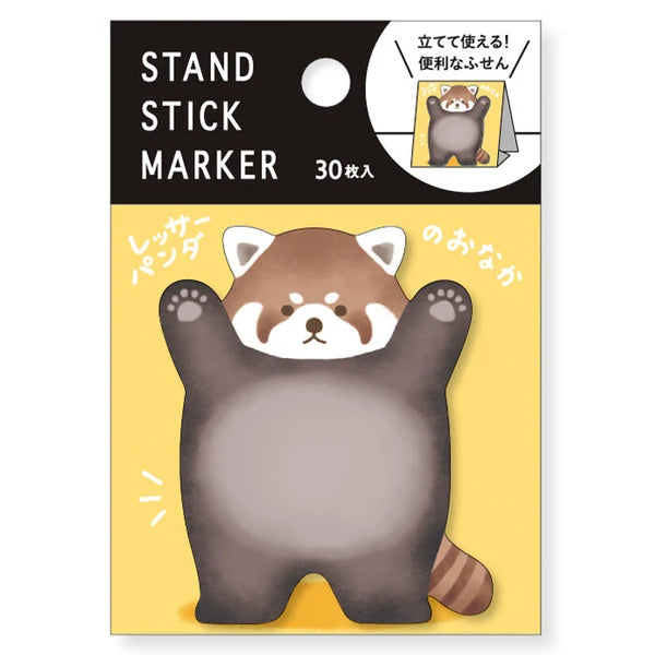 stickers panda roux