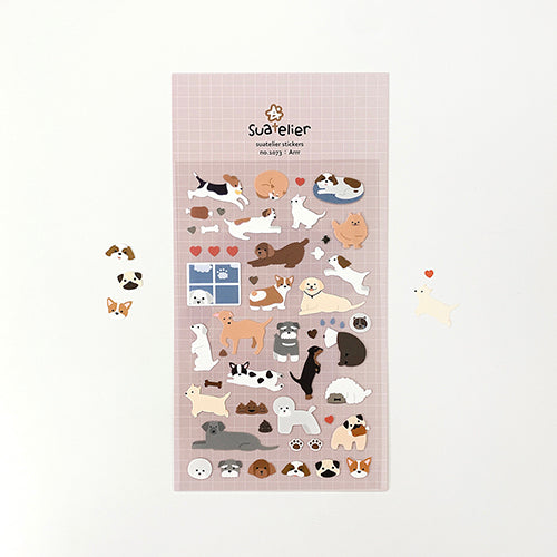 STICKERS CHIEN