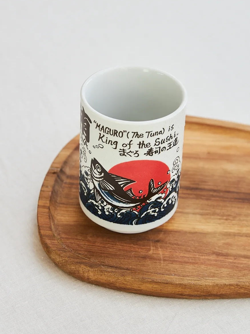 sushi mug tasse