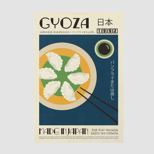 AFFICHE GYOZA - SEOUL STATION