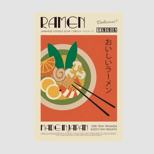 AFFICHE RAMEN - SEOUL STATION